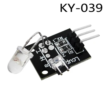 10PCS KY-039 3pin Mini Prsty Meranie Zistiť Tep Snímača Modul diy Starter Kit