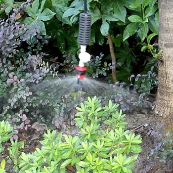 20 Ks záhradný postrekovač Rozdrobených micro postrekovačom Skleník zavlažovaný zavlažovanie chladenie hmly tryska postrekovač, záhradné náradie
