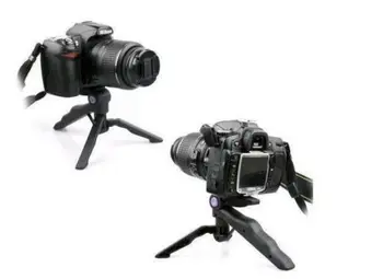 2v1 Ploche Tabuľka Mini Prenosný Skladací Stojan Stojan + Rukoväte pre SJ4000 Kamery Go Pro Hero 4 3+ 3 2 HD Príslušenstvo