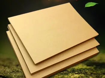 300gsm veľkosť A3 Papier karty hrubé 350gsm prázdny papier kraft hnedý , craft papier karty, DIY box darčekové balenie papercard