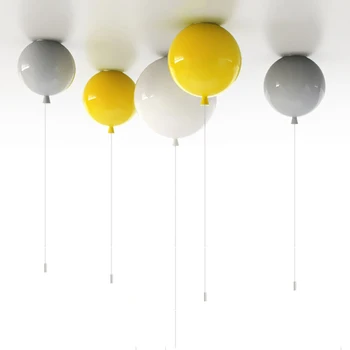 D200mm Farebné balóny svetlo, Zlatko spálňa lampa, domácnosť, obývacia izba mš bar stropné svetlá