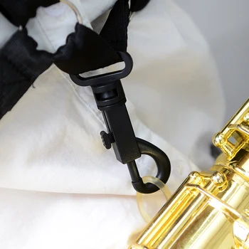 Francúzsky dizajn saxofón ramien, popruhy, vysoká kvalita stálosť sachs visí pás, veľké, stredné a malé modely