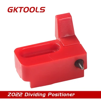 GKTOOLS, červená plastu deliace polohovadlo / indexovanie locator, práca s deliace dosky, používané v indexovanie stroj, Z022