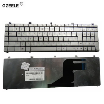 GZEELE novú Klávesnicu RU pre ASUS N75 N75SF N75SL N75S N75YI267SL N75YI245SL N75Y ruskej notebooku, klávesnice Strieborná nahradiť notebook
