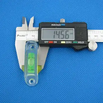 HACCURY 55*15*15 mm Plastové Námestie Úrovni Závesné vodorovné pravítko Photo Frame inclinometer