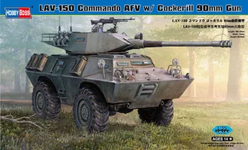 Hobby Boss 82422 1:35 - V-150S Commando APC 90 mm Cockerill Zbraň model auta