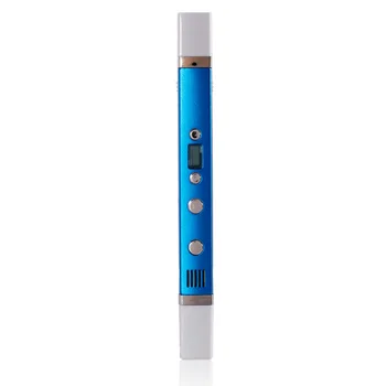 Myriwell 3d pero + 20 Farba * 10m ABS vlákna(200m),3d tlačiarne pero-3d magic pen,Najlepší Darček pre Deti,Podpora mobilného zdroja napájania,