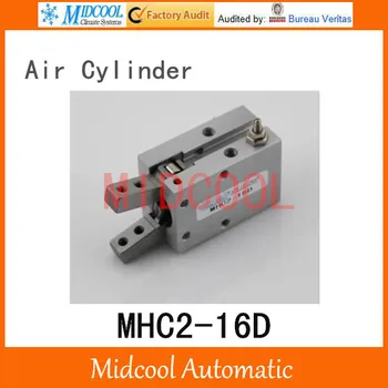 Pneumatické vzduchu valec uchopovač MHC2-16D dvojčinné pivot otvoriť zatvorené plyn pazúry manipulátor