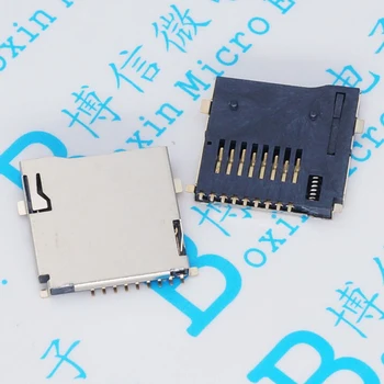 Pozlátené TF Karty Mimo SD Konektor Medi Shell Z Bomba Typu MicroSD Slot pre Pamäťovú Kartu