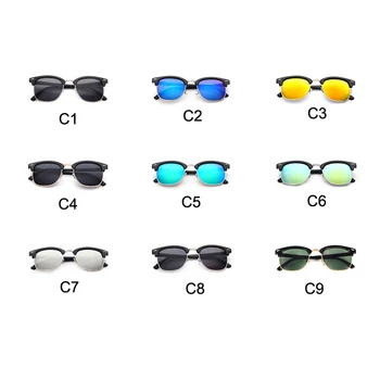 Pro Acme Klasické Značky Polarizované slnečné Okuliare Muži Ženy Pol Kovové Zrkadlo Unisex Slnečné Okuliare Gafas Oculos De Sol UV400 CC0832