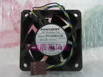 Pôvodné foxconn 6025 pva060g12h 12v 0.35 4 linky počítač prípade, chladiaci ventilátor