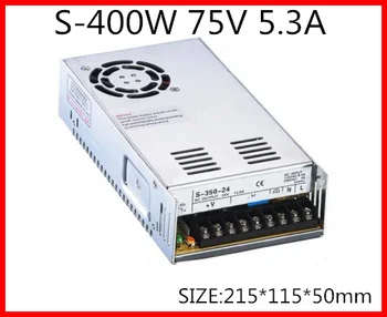 S-400-75 400W 75V 5.3 Jeden Výstup Spínacie napájací zdroj pre LED Pásy svetlo AC-DC