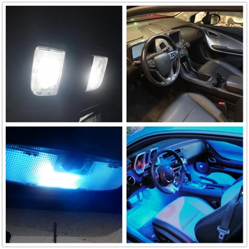 WLJH 12x 2835SMD Canbus LED Dome Mapu Márnosť Zrkadlá Rukavice Box batožinového priestoru Blub, Interiérové LED Svetlo Balík Pre Audi A3 8P S3 2004 -2013