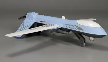 Zliatiny bezpilotné,Pterosaurs UAV model,kovové diecasts,vytiahnuť späť & bliká & hudobné,doprava zdarma