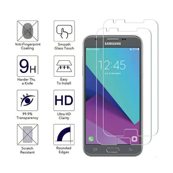 0,3 mm 2.5 D 9H Jasné, Prémie Tvrdeného Skla Screen Protector Samsung Galaxy Kompatibilný Pre J3 Objaví Amp Prime Xcover 2 4