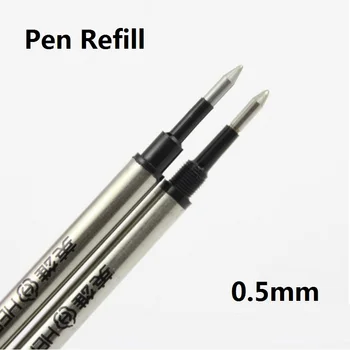 0,5 mm Pero Náplň Black Rollerball Podpisový Pero Náplň 10 Ks/Veľa