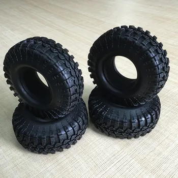 1/10 rc crawler veľkosť 1.9 gumené pneumatiky s vnútorné penové uchytenie SCX10 D90 CC01