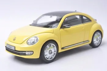 1:18 Diecast Model pre Volkswagen VW Chrobák Žltá Minicar Zliatiny autíčka Miniatúrne Kolekcie Darček