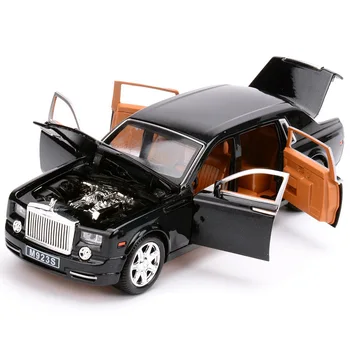 1:24 Autíčka Vynikajúcu Kvalitu Rolls-Royce Phantom Kovové Hračka Auto Zliatiny Auto Diecasts & Hračky Model Auta, Hračky Pre Deti,