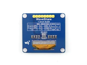 1.3 palcový OLED (B) SPI/I2C rozhrania,rovné/vertikálne pinheader. SH1106 Ovládač LED Čip,Modrej farby,široký Viditeľný Uhol
