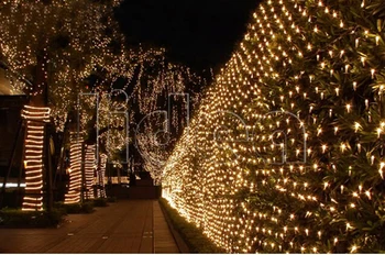 1.5*1,5 M 100 LED Vnútorné Dovolenku Čistý Oka LED Vianočné Dekorácie Vonkajšie Víla String Navidad Garland Nový Rok Svetla CN C-23