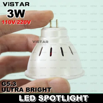1.5 W 3W 5W 9W 12W 15W MR16 LED bodové svietidlo G5.3 LED žiarovka downlight 110-240 220V Teplá biela Studená biela Veľkoobchod ping