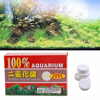 1 Box 36pcs Akvárium CO2 Oxid Uhličitý Tablety Pre Rastliny Akvarijné Ryby Nádrž Difúzor Rastlín Aquario Príslušenstvo C42