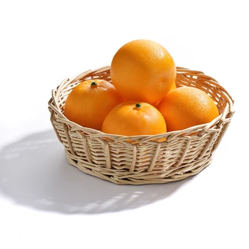 1 ks Dekoračné Umelé Ovocie Oranžové Ovocie Falošné Kognitívne Učebné Pomôcky Ovocie EVA Plastové Rekvizity Pre obchod Obchod Displej