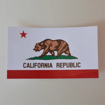 1 ks NÁS California State Odtlačkový Nálepky