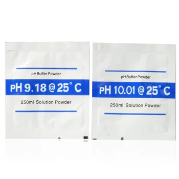 1 KS pH 7.0 alebo 9.18 pH alebo 10.01 Buffer pH pH Prášok pre PH Test Meter Opatrenie Kalibračný Roztok T0343