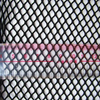 1 Kus Fishnets Black Stretch Mesh Francúzsky Návrhár Textílie Spandex Čistú Handričku, Sexy Spodná Bielizeň, Oblečenie, Šitie Textílie