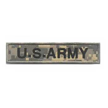 1 Kus US ARMY Patch Vyšívané Batoh Odznak Škvrny Remienok Háku & Slučky Nálepky