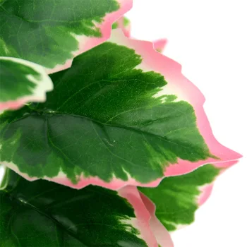 1 Kytice/18 listov Zelená Umelého Hodvábu Tropické Listy pre Luau Party Dekorácie Fske Bonsai Strom Rastlín Pobočky Príslušenstvo
