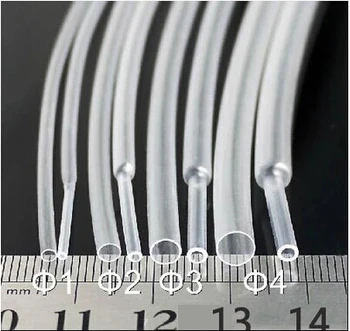 1 Meter/množstvo 2:1 transpare 1 mm 1,5 mm 2 mm 2,5 mm 3 mm 3,5 mm 4 mm 5 mm 6 mm Zmršťovacej L48-56 Heatshrink Hadice a Trubky Sleeving Zabaliť Drôt