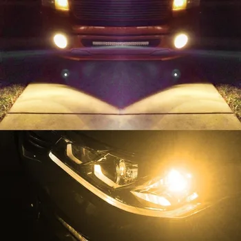 1 Pár Auto Zdroj Svetla H1R2 PX22d 9012 12V 55W 4300K Super Xenon Žlté Auto, Svetlo Žiarovky Svetlometu Reaplacement z Halogénové Lampy