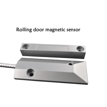 (1 pár) Káblové Magnetický Spínač Pre Koľajové Dvere NC relé výstup senzor Dverí Domov bezpečnostný Alarm Systém príslušenstvo