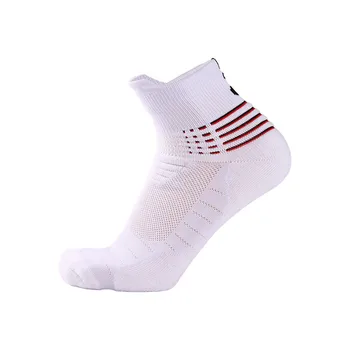 1 Pár/Veľa Mužov Profesionálne Športové Ponožky Basketbal, Beh Priedušná Dezodorant Bavlnené Ponožky pre Zimné Outdoorové Cvičenia