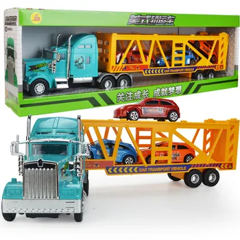 1 sada hračka Auto Inžinierstva vozidlo, vozík kontajner truck model auta, hračky, plastové Diecast Kovové Modle Darček Pre chlapcov Deti deti