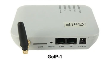 1 SIM GoIP VoIP GSM Brána IMEI (Premenlivé, SIP & H. 323, PPTP VPN, SMS ) GoIP 1 voip brána-špeciálna cena