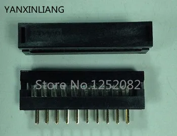10 ks 2.54 mm 2x10 Pin FD 20 Pin Male Hlavičky IDC Kábel Prechod Konektor