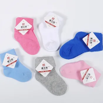 10 ks=5pairs=1 lot jar&jeseň nové bavlna relent baby ponožky baby dievča, chlapec ponožky značky 0-2 rok ponožky deti