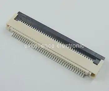 10 Ks FPC FFC 0,5 mm Výšky 40 Pin Flip Typ Pásky Plochý Konektor Spodnej časti Kontakt