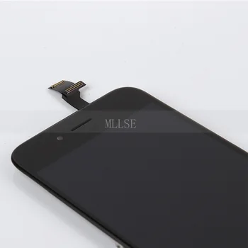 10/ks Nový Displej Pre iPhone 6 G 6 Plus LCD Screen Dotknite sa položky Digitalizátorom. s Rámom Zhromaždenia Č Mŕtvy Pixel Čierna Biela Kvality AAA