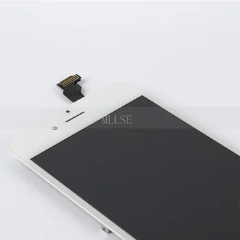 10/ks Nový Displej Pre iPhone 6 G 6 Plus LCD Screen Dotknite sa položky Digitalizátorom. s Rámom Zhromaždenia Č Mŕtvy Pixel Čierna Biela Kvality AAA