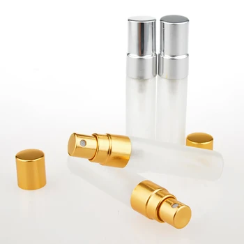 10 Ks/Veľa 5ML Parfum Poleva Cestovné Spreji Pre Parfum Prenosné S Atomizador Parfum Naplniteľné Hliníkové Čerpadlo