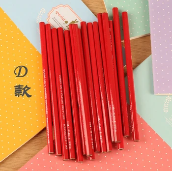 10 ks/veľa Kawaii dievča dizajn drevené ceruzky pre študentov kancelárske potreby kancelárske potreby(tt-4328)