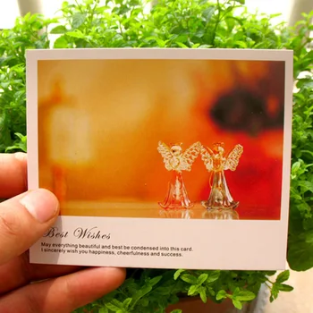 10 ks/veľa kawaii mini papier, pohľadnice narodeninové blahoželanie tank vám správu karty LOMO darčekové karty 11*9 cm