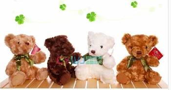 10 kusov 20 cm roztomilý medvedík plyšové hračky bábika darček w4383