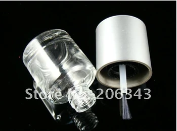 10 ML prázdne sklenené fľaše pre lak na nechty / smalt /art nail olej/art nail kontajner kozmetické balenia kefa na fľaše