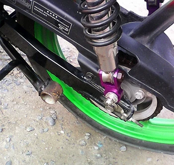 10 MM CNC Dirt Bike Rozšírenie Hightening Jack Až Pozastavenie Skútrov Motocyklov Tlmič Vtáčatá